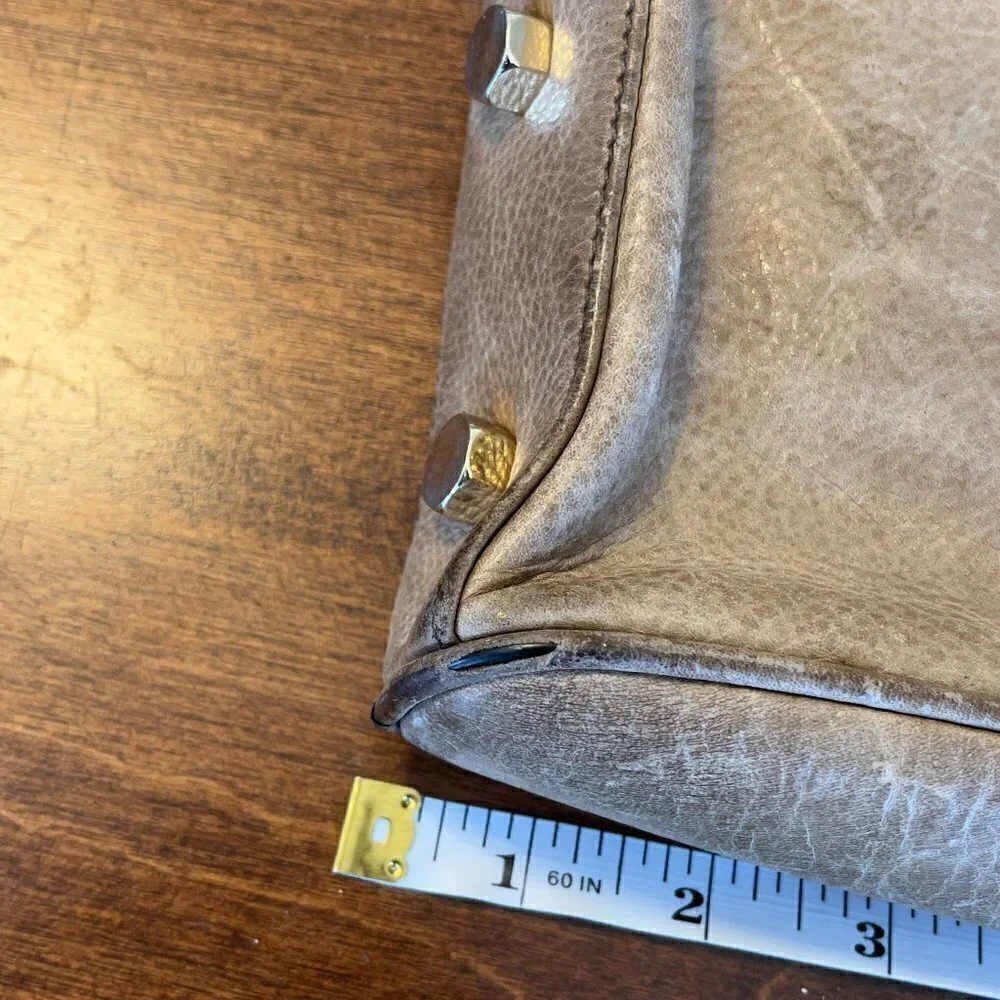 Rebecca Minkoff MAC crossbody bag purse taupe grey